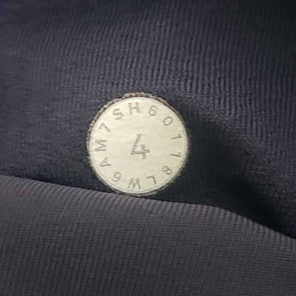 Lululemon Sz 4 Mix & Mesh 21" Leggings in Midnight - Picture 16 of 16